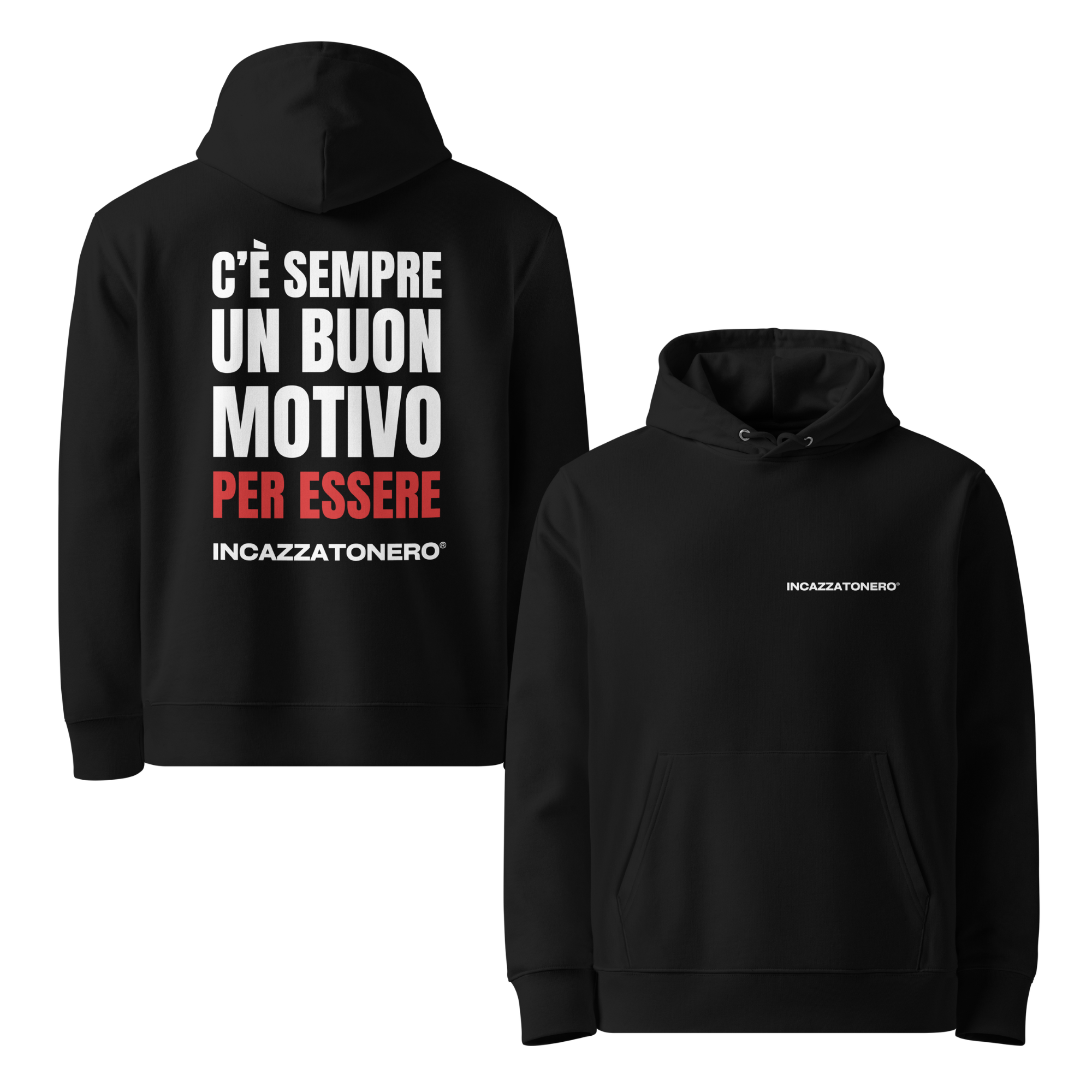 Felpa Hoodie con Cappuccio — C'è Sempre Un Buon Motivo